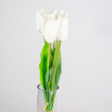 48cm Cream Tulip Bunch (1)