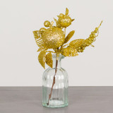 21cm Gold Glittered Apple Pick (1) 21cm Gold Glittered Apple Pick (1)