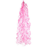 Pink & White Curly Balloon Tail (1)