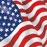 USA Flag Paper Napkins (16)