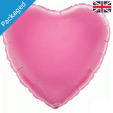 18" Pink Heart Foil Balloon (1)