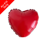 A 9 inch Red Heart Foil Balloon by Unique. A 9 inch Red Heart Foil Balloon by Unique.