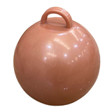 A 75g Rose Gold Round Balloon Weight, manufactured by Kalisan.