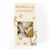 Gold & Ivory Wedding Confetti - (10g)