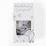 White & Silver Wedding Confetti - (10g)