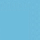 A pack of 16 Light Blue Paper Napkins, manufactured by Oaktree.