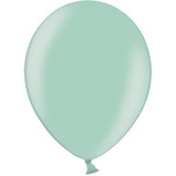 12" Metallic Light Green Belbal Latex Balloons (100)