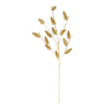An Artificial 89cm Metallic Gold Thistle.