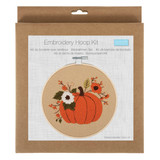 An Autumnal Pumpkin Embroidery Kit, manufactured by Trimits.