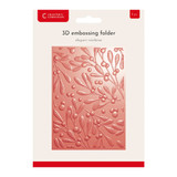 An Elegant Mistletoe 3D Embossing Folder, manufactured by Crafter's Companion.