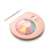 A 24 Piece Himi Solid Watercolour Set in a Pink Case.