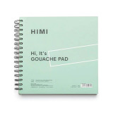 A Himi Green Gouache Paper Pad with 50 Sheets.