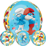 A 16 inch Orbz Smurf Movie Foil Balloon.