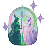 A 26 inch Wicked For Good SuperShape Foil Balloon.