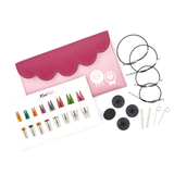 A Dreamz Wooden Standard Set of Interchangeable Needles, manufactured by KnitPro.