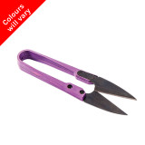 A pair of 4 inch Thread Snips, manufactured by Sew Tasty.