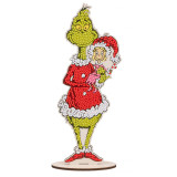 A The Grinch & Cindy Lou Crystal Art Buddy Kit.