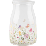 A Wildflower Glass Vase.