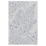 A Gilded Age Lilac 2D Embossing Folder, manufactured by Crafter’s Companion. A Gilded Age Lilac 2D Embossing Folder, manufactured by Crafter’s Companion.