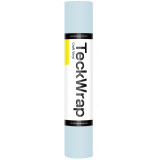 A roll of Baby Blue Matte Vinyl, measuring 12" x 60". A roll of Baby Blue Matte Vinyl, measuring 12" x 60".