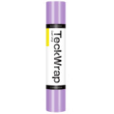 A roll of Soft Lilac Glossy Vinyl, measuring 12" x 60". A roll of Soft Lilac Glossy Vinyl, measuring 12" x 60".