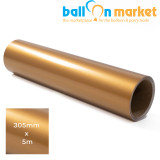 A Roll of Ritrama Copper Gloss Opaque Vinyl, measuring approx. 305mm x 5m.