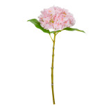A 47cm light pink small head hydrangea stem, manufactured by Eleganza.