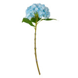 A 47cm light blue small head hydrangea stem, manufactured by Eleganza.