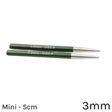 Complete intricate projects with these 3mm KnitPro Interchangeable Circular Knitting Needle Pin Tips!
