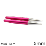 Work on small projects with these 5mm KnitPro Interchangeable Circular Knitting Needle Pin Tips!