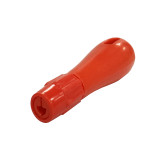 A Lino Cutter with Red Handle.