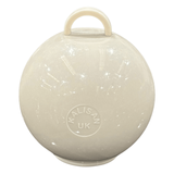 A Cream Round Balloon Weight, manufactured by Kalisan.