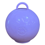 A Lilac Round Balloon Weight, manufactured by Kalisan.