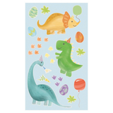 Dinosaur Sticker Sheets, manufactured by Unique.