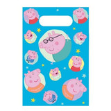 A pack of 8 Peppa Pig Party Bags, manufactured by Unique.
