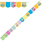 A Peppa Pig Pennant Paper Banner, measuring approx. 3.6m.