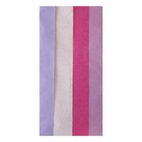 A Pink & Purple Tissue Paper Assortment, measuring approx. 50cm x 70cm.