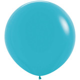 3ft Fashion Caribbean Blue Sempertex Latex Balloons (2)
