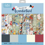 A Tales of Wonderland Paper Pad, manufactured by Crafter’s Companion.