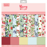A Berry Bliss Linen Paper Pad, manufactured by Crafter’s Companion.