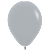 12" Fashion Grey Sempertex Latex Balloons (50)