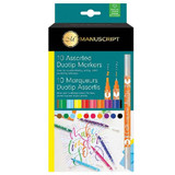 A Manuscript Callicreative Duotip Calligraphy Marker Set.