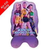 A 33 inch K-Pop Demon Hunters Standing Foil Balloon.