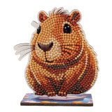 A Capybara Crystal Art Wildlife Buddy Kit.