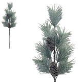 A 59cm frosted pine branch.