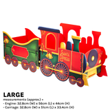 A Christmas Santa Express Train Large Gift Display.