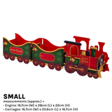 A Christmas Santa Express Train Small Gift Display.