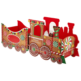 A Gingerbread Sweet Express Train Large Gift Display.