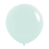 24" Pastel Matte Green Sempertex Latex Balloons (3)