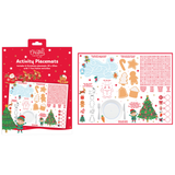 A set of 6 Christmas Activity Placemats .